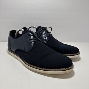 Mens Navy Blue Oxford- Dress Shoes. Seven91. Size 11.